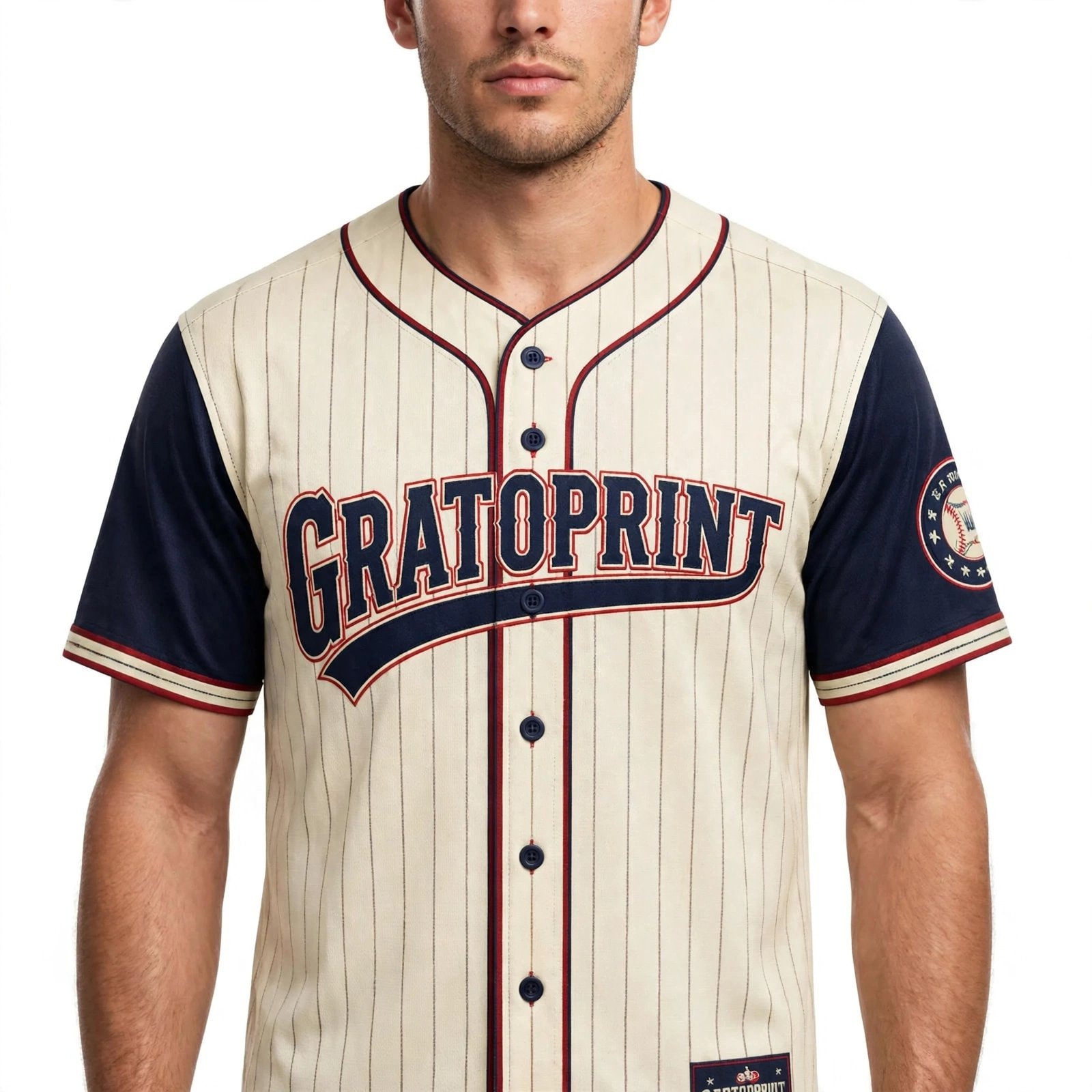 GRATOPRINT Vintage Baseball Jersey (1)