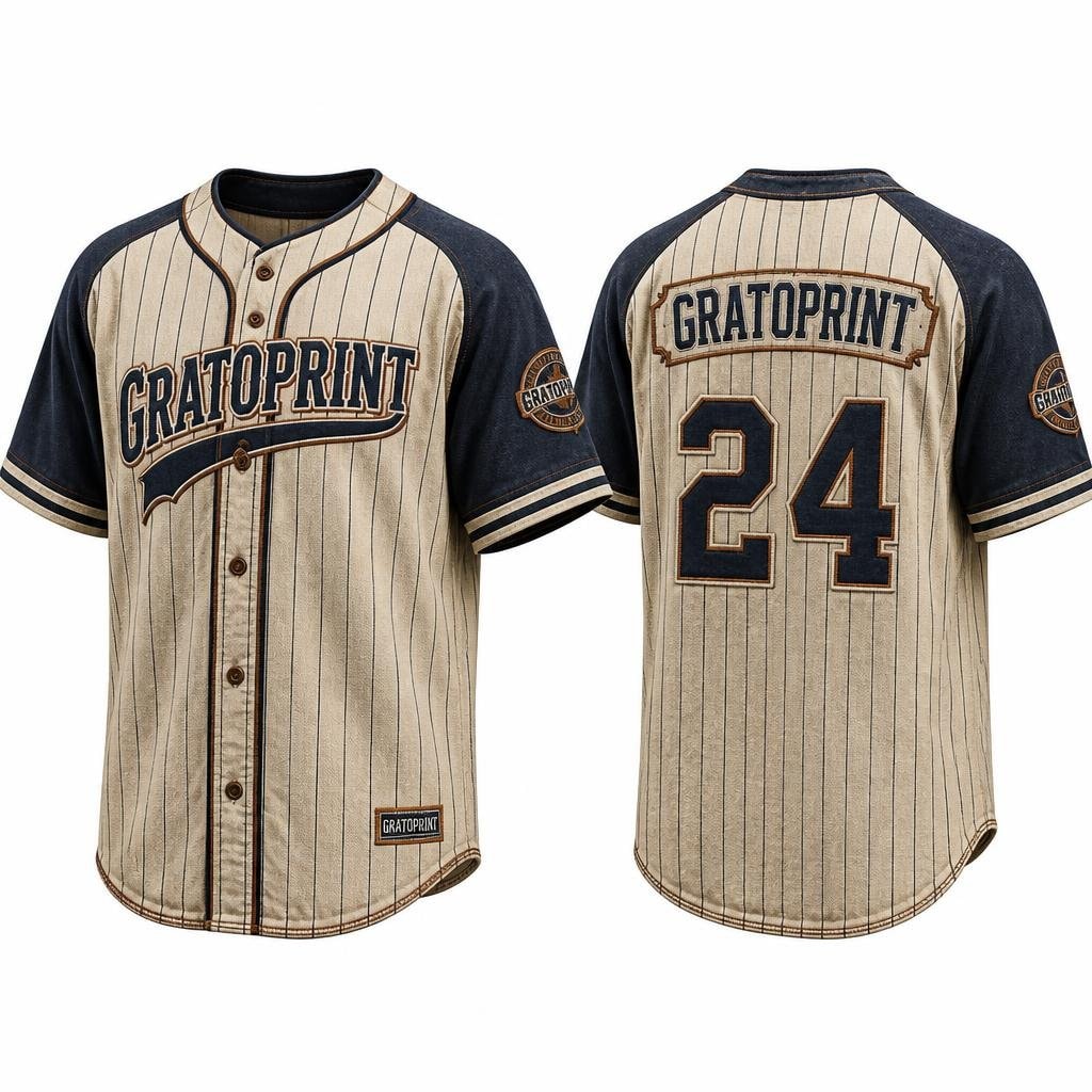 GRATOPRINT Custom Legacy Vintage Baseball Jersey