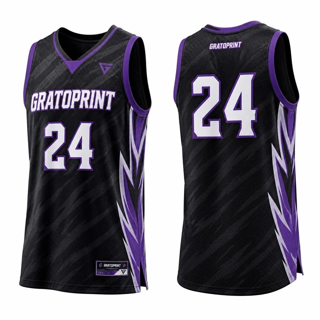 GRATOPRINT Fusion Court Basketball Jerse