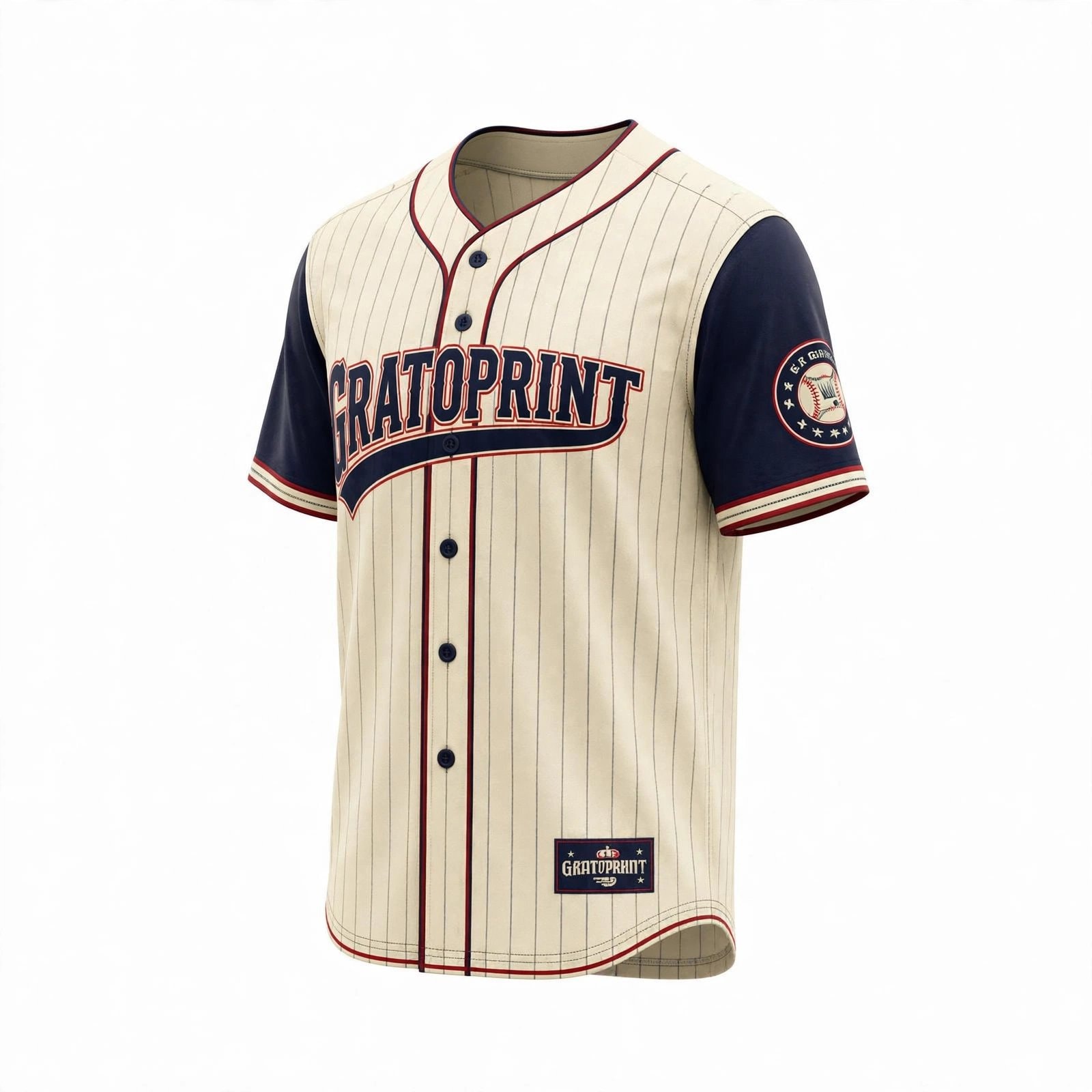 GRATOPRINT Vintage Baseball Jersey (2)